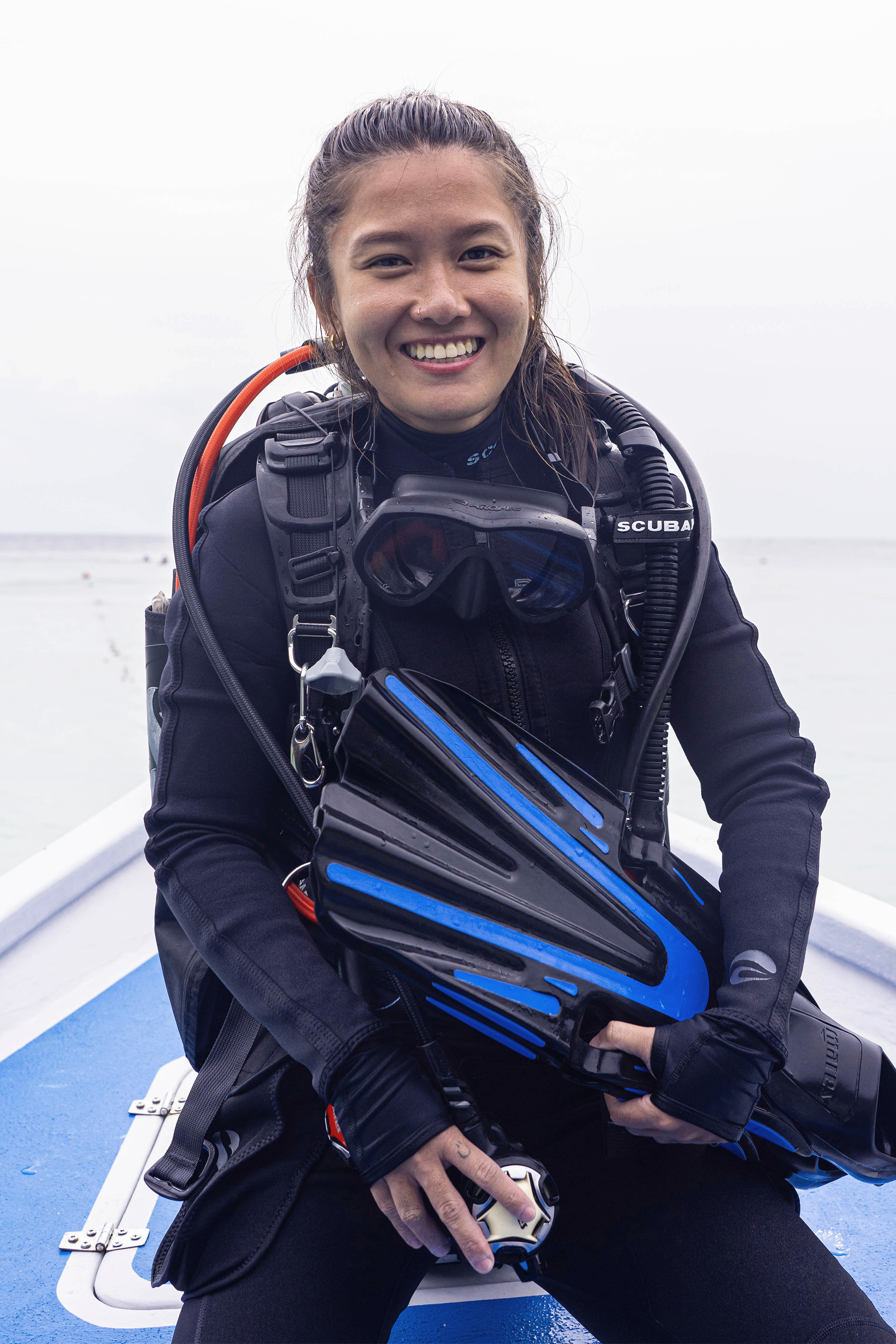 Naomi Wong instructor of The One Sea Angel Dive Club